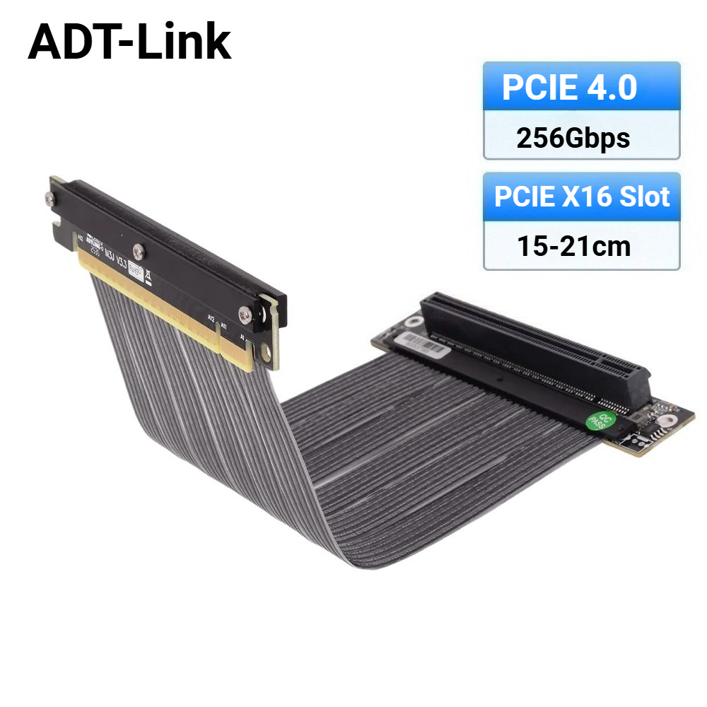 ADT-Link 2025 Nieuwe Enkelvoud - Itx Gpu Riser Pcie 4.0 16X recensie en prijs
