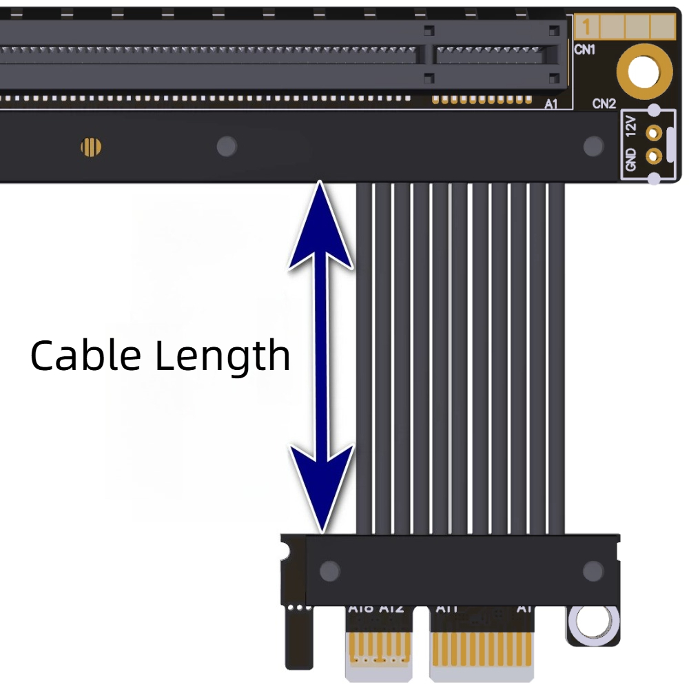 ADT-Link PCIe 5.0 X16 naar X1  - Pcie 5.0 Gpu Riser Cable recensie en prijs