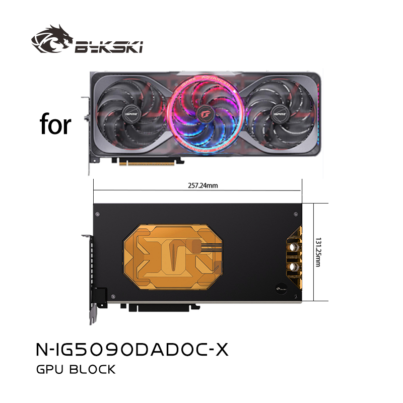 Bykski GPU Blok voor Kleurrijk - Rtx 5090 32Gb recensie en prijs